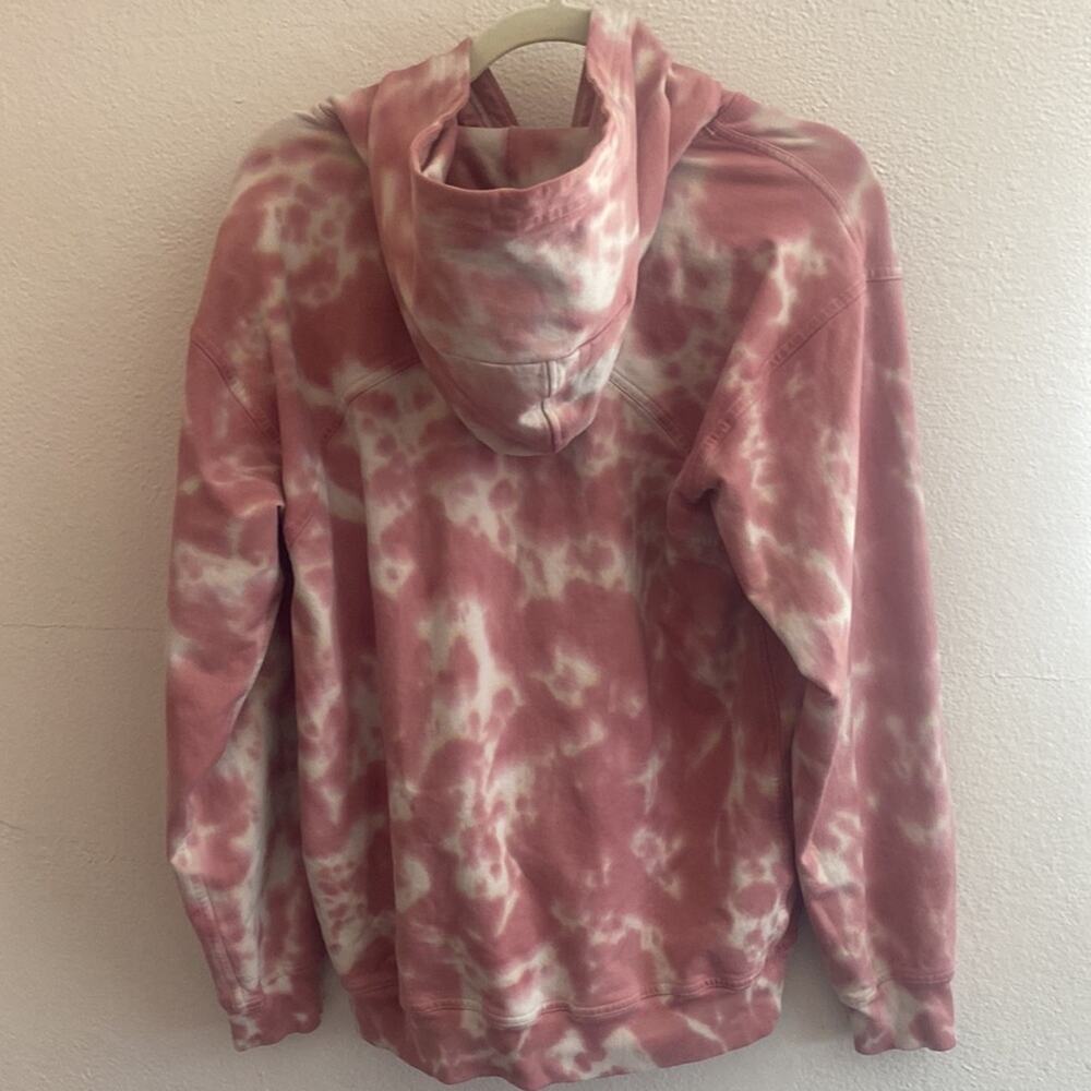 Lululemon Pink and White Tie dye hoodie - Picture 9 of 13